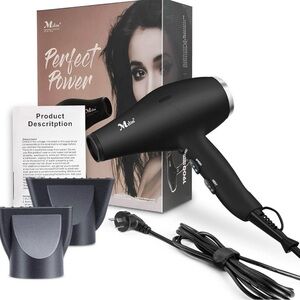 Black Professional Hair Dryer